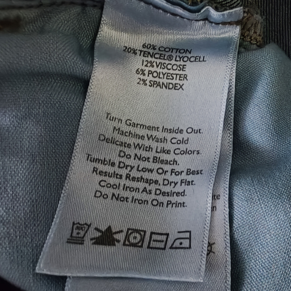 Eddie Bauer Elysian Slim Jeans, Size 2, Vintage denim - Picture 7 of 7